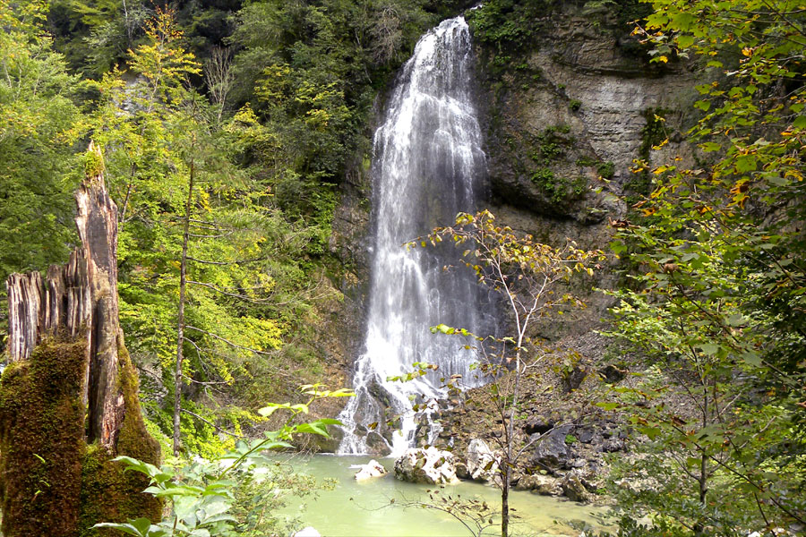 Wasserfall in der Brandenberger Ache